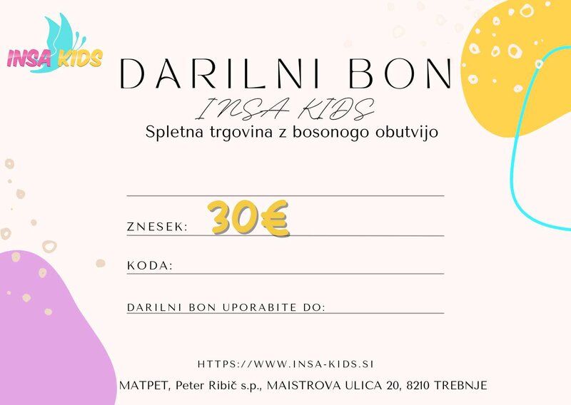 Darilni bon 30