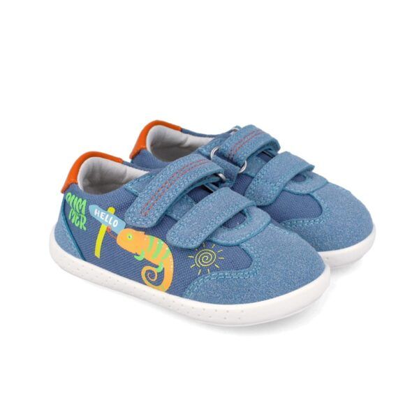 Garvalin Barefoot Canvas – Modri kameleon