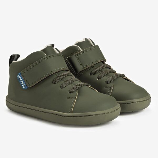 Smart Walker High Top Khaki Hopfrog kids