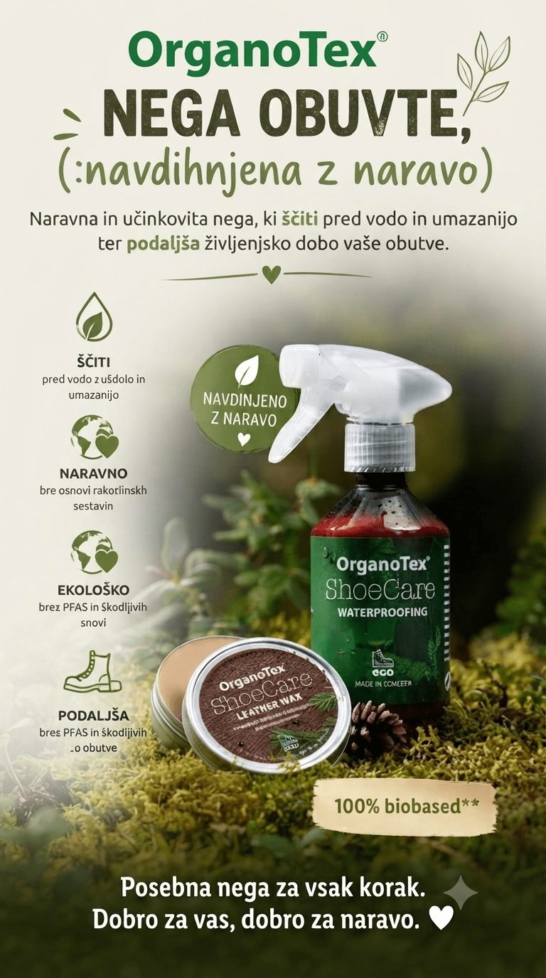 nega obutve naravno