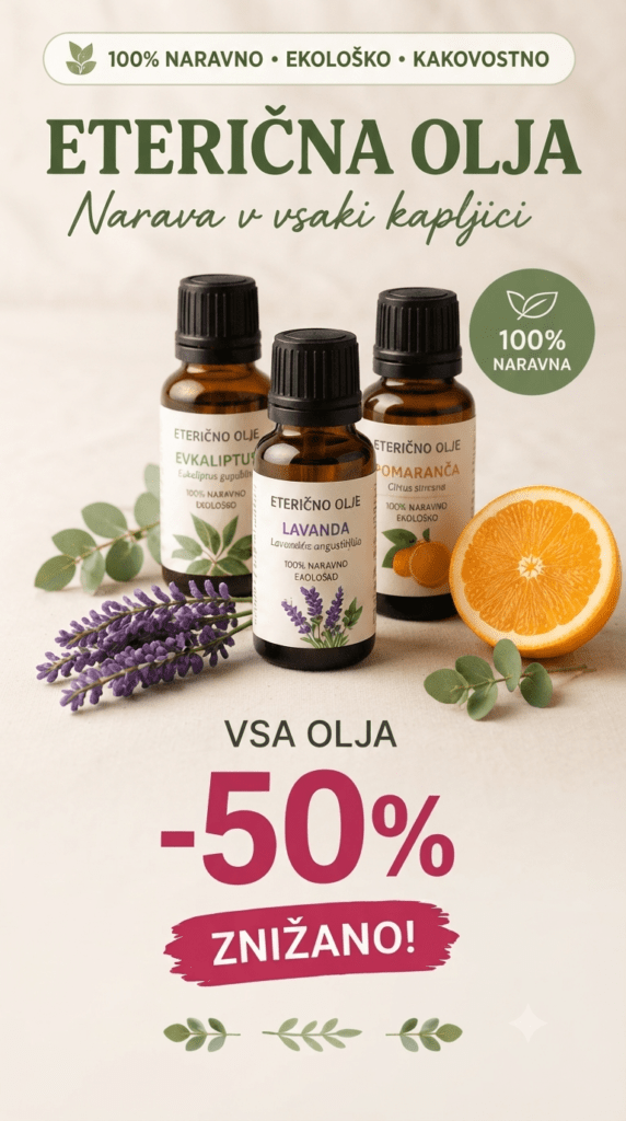 eterična olja - svet eteričnih olj 100% naravna organska