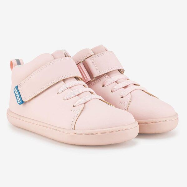 Smart Walker High Top Pink bosonoga obutev HOPFROG KIDS