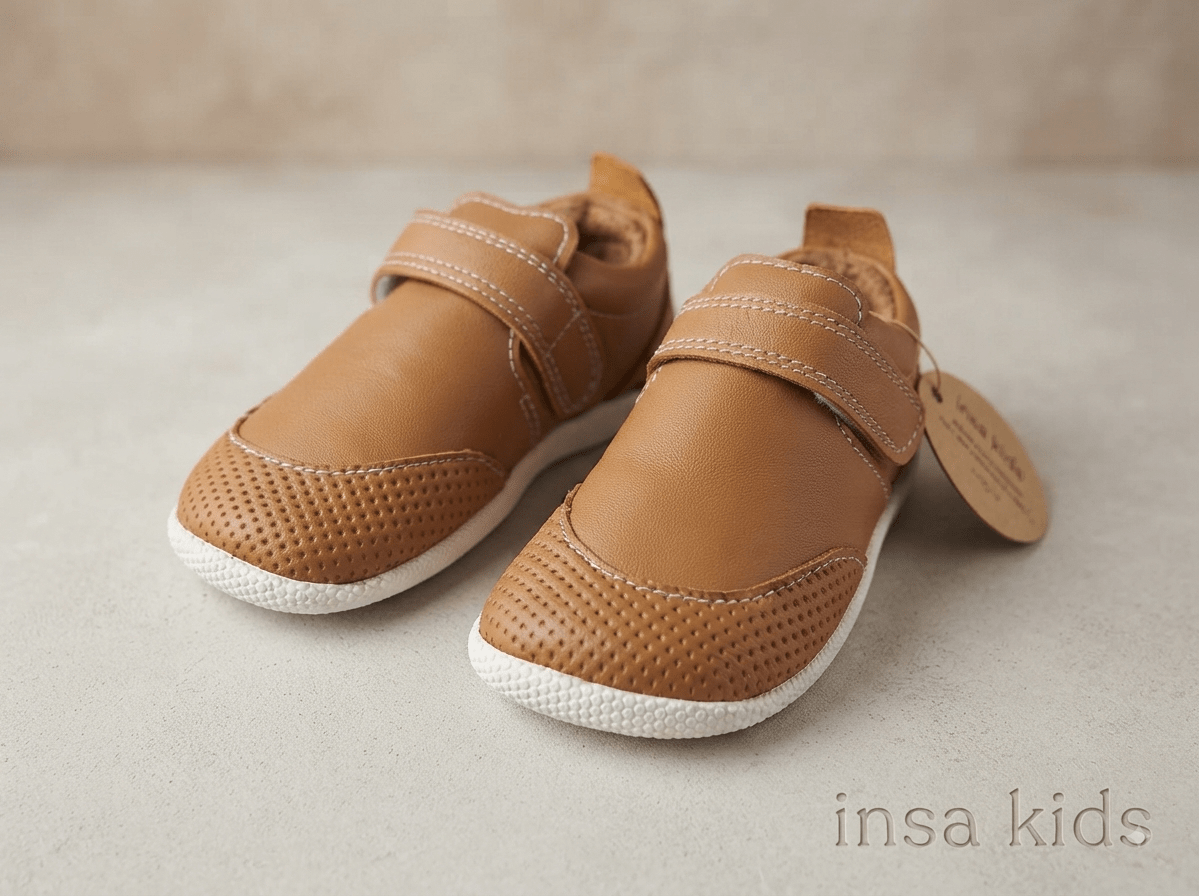 caramel Beda bosonogi čevlji za malčke – Caramel