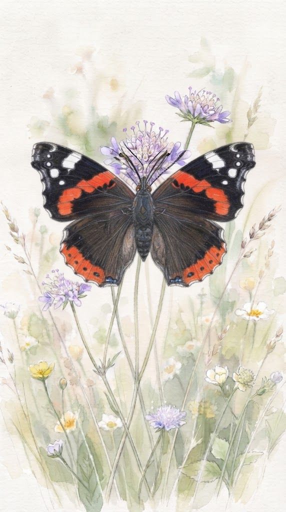 Admiral vanessa atalanta